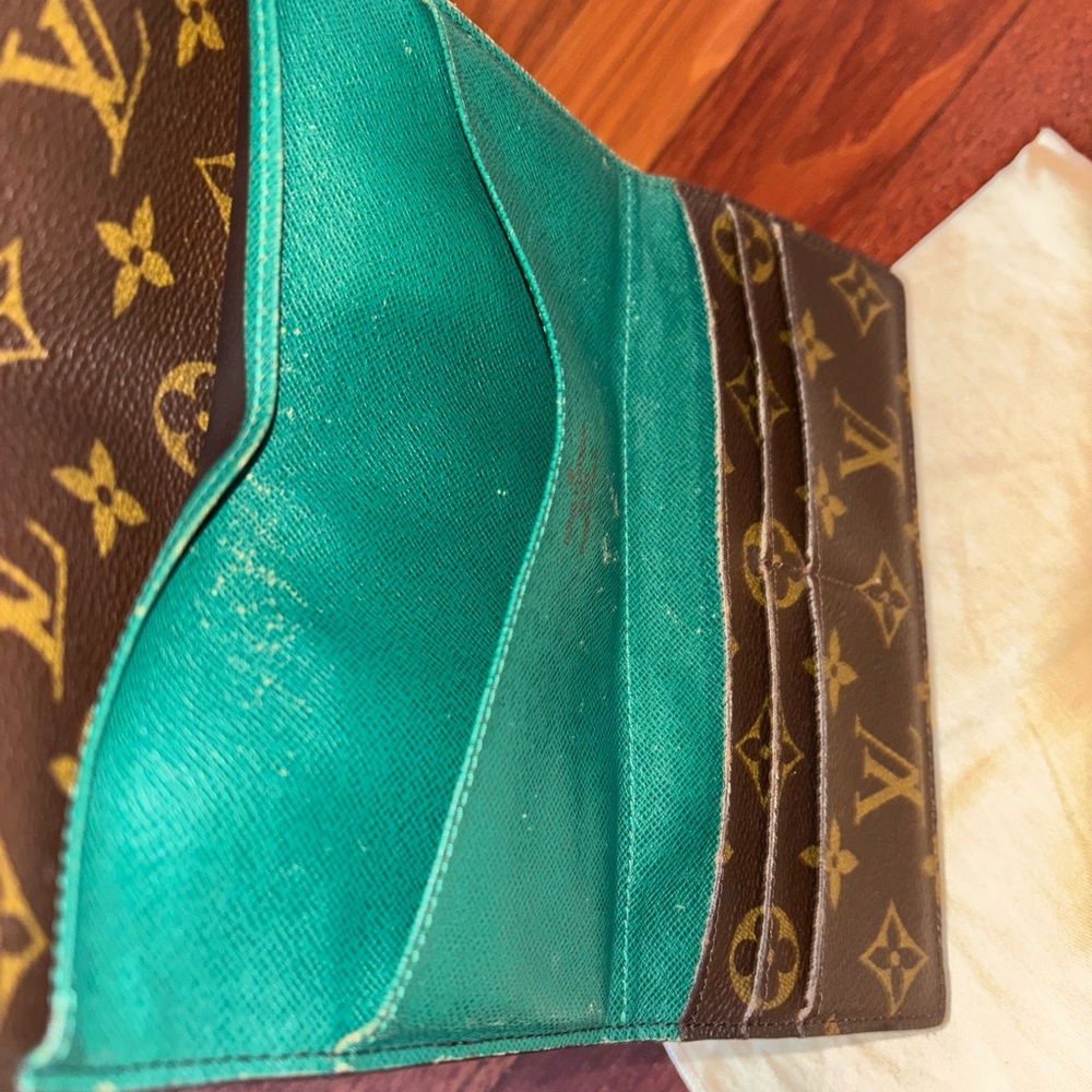 Louis Vuitton Brown Monogram Wallet - Picture 7 of 9